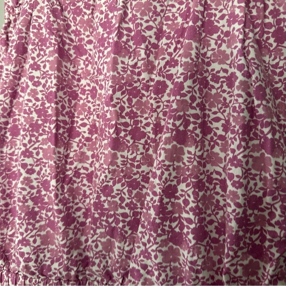 Kite Organic Cotton Lavender Floral Romper Sz 6-7 - Picture 11 of 12